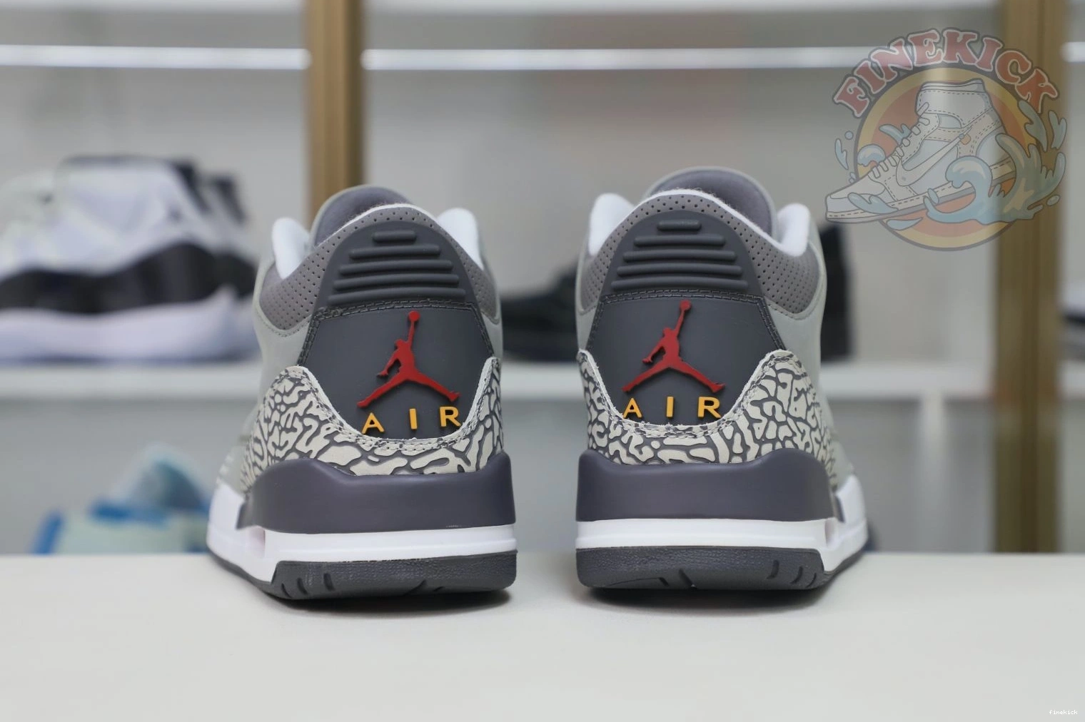 Jordan 3 grey